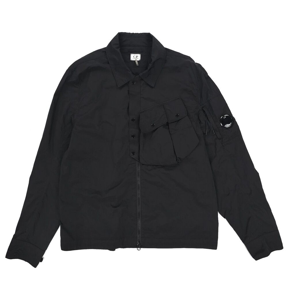 NEW C.P. Company Chrome-R Lens Overshirt Jacket Streetwear Gorpcore Quiet Luxury